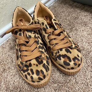 Leopard/Cheetah print Sneakers